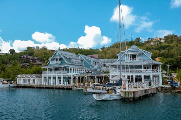 Marigot,Bay,St,Lucia,April,2019,,Tropical,Beach,Harbor,Of